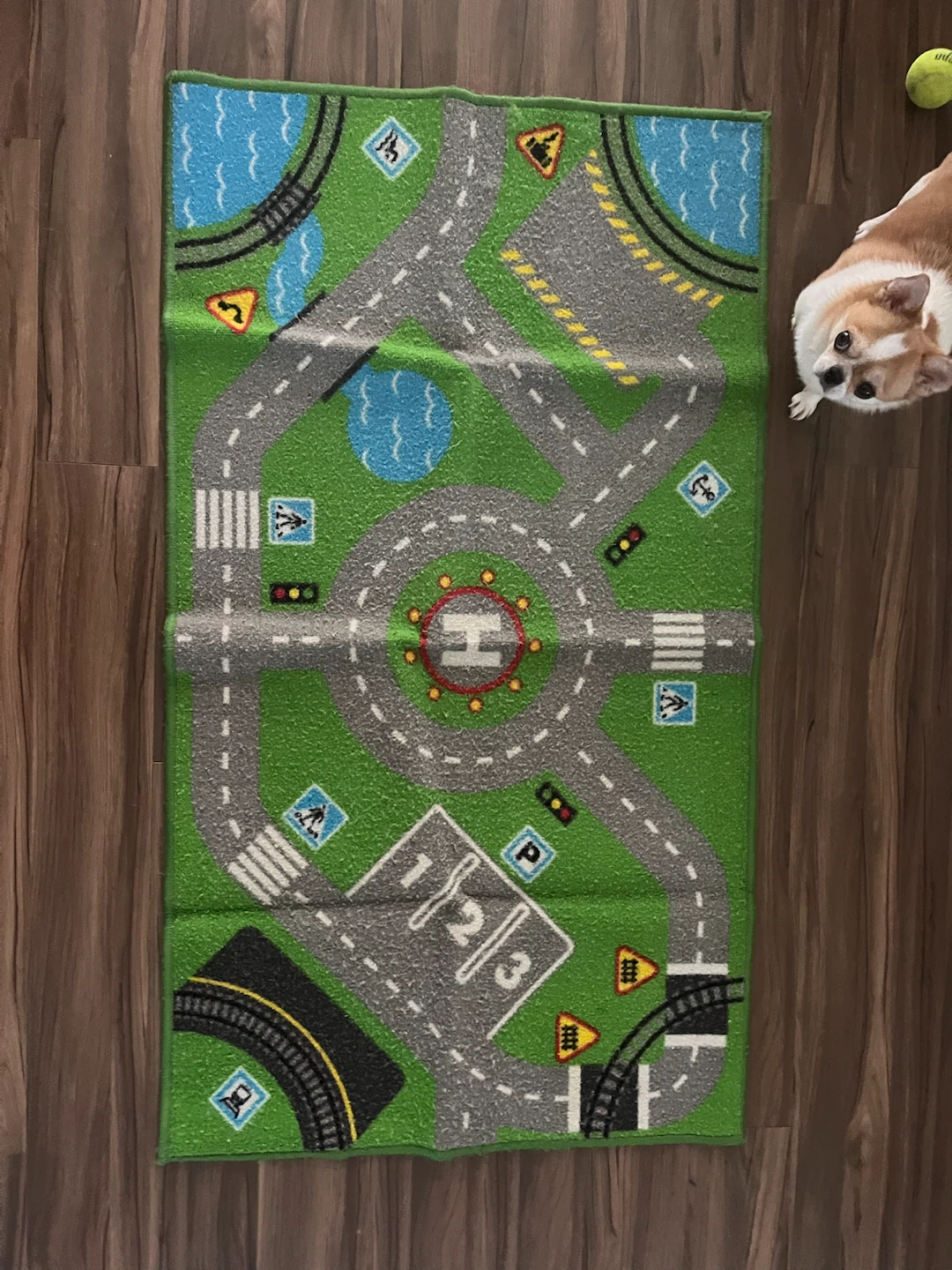 Carpet for toy car