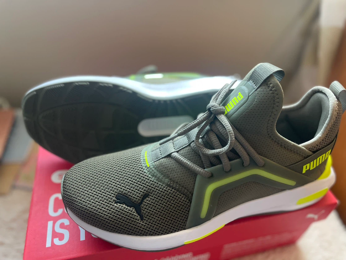 Puma Softride Running Shoes - Green/Yellow