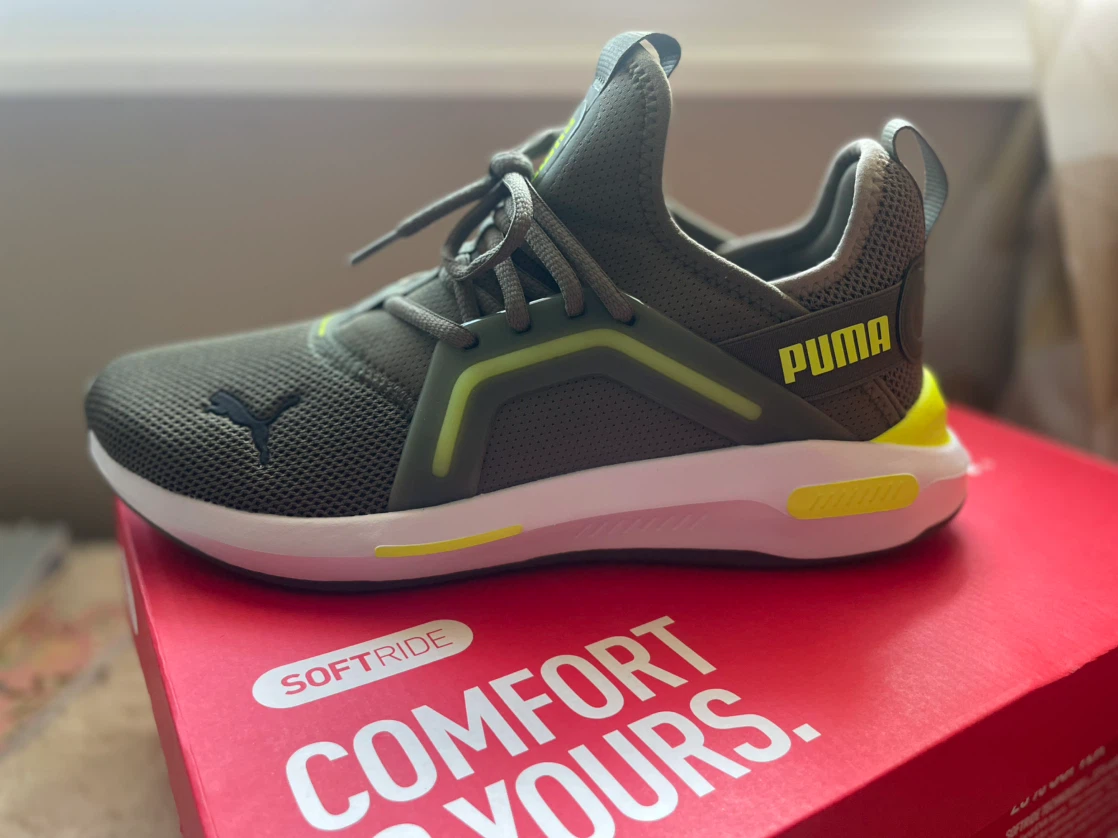 Puma Softride Running Shoes - Green/Yellow - photo 2