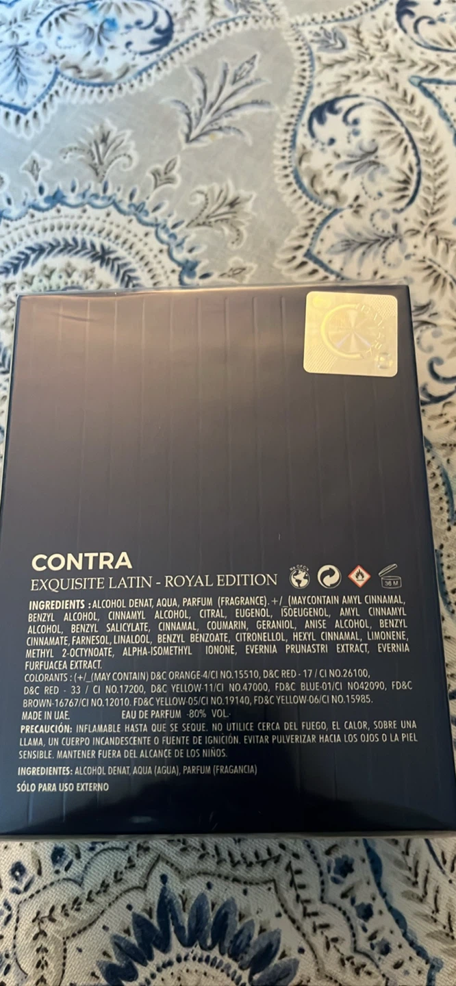 Contra Exquisite Latin Royal Edition Eau de Parfum for Men - photo 2