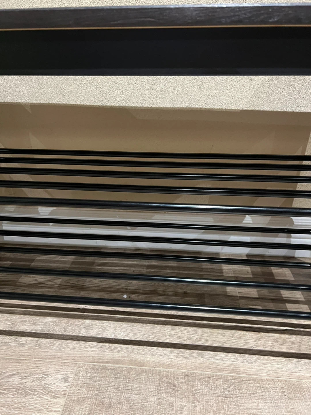 IKEA HEMNES Bench with Shoe Storage – Black-Brown - photo 3