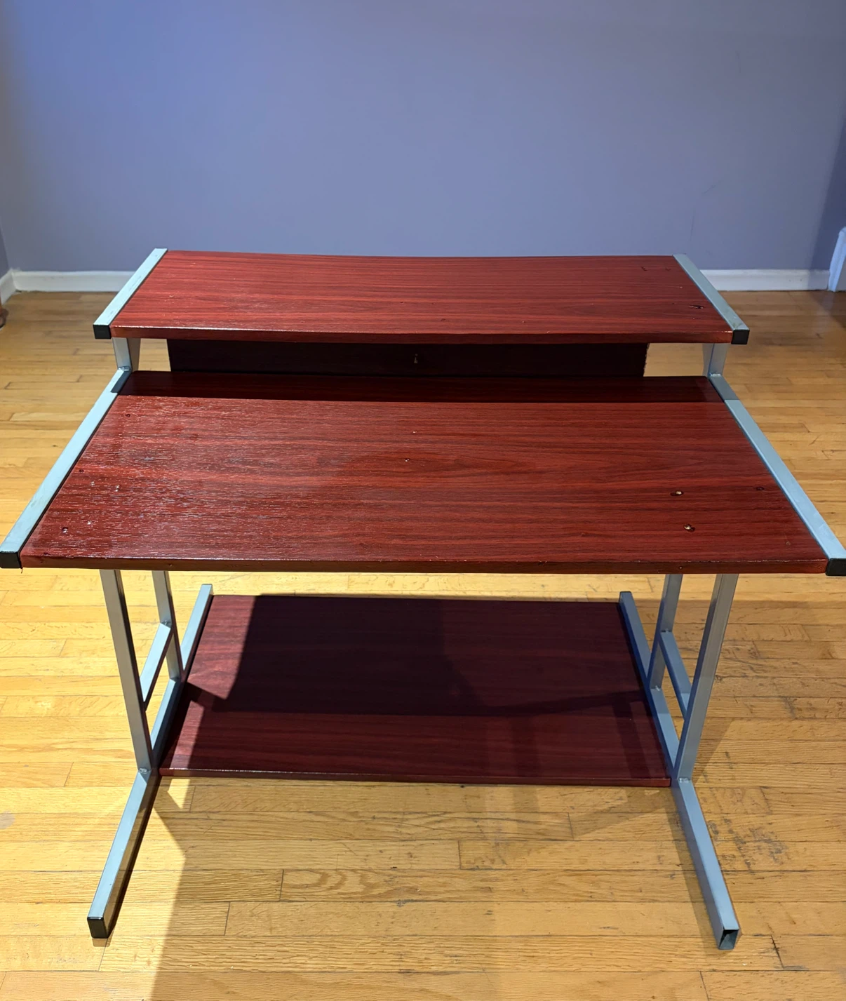 Computer Desk 3-Tier Shelves | Home Office / Study Table |