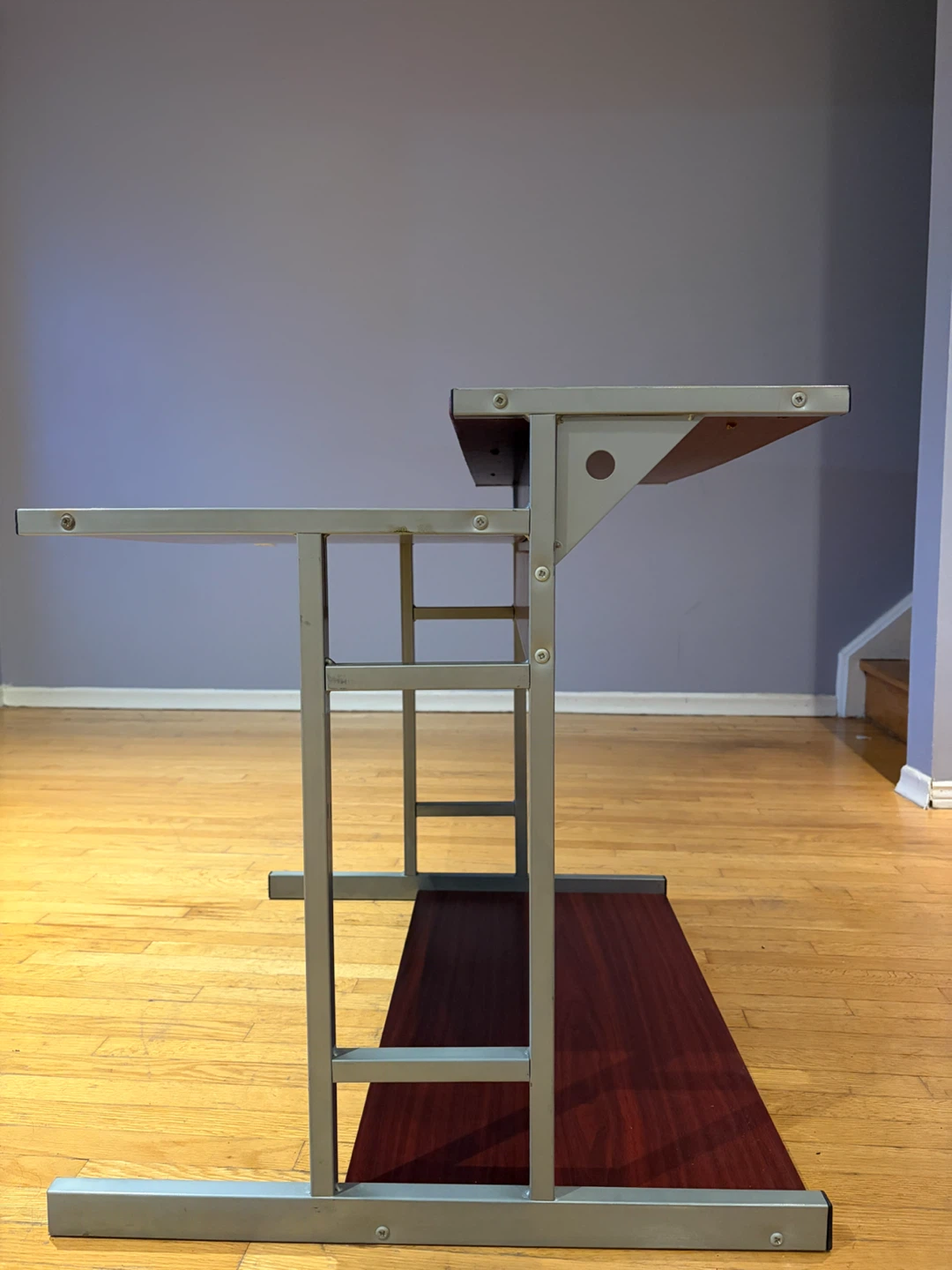 Computer Desk 3-Tier Shelves | Home Office / Study Table | - photo 5