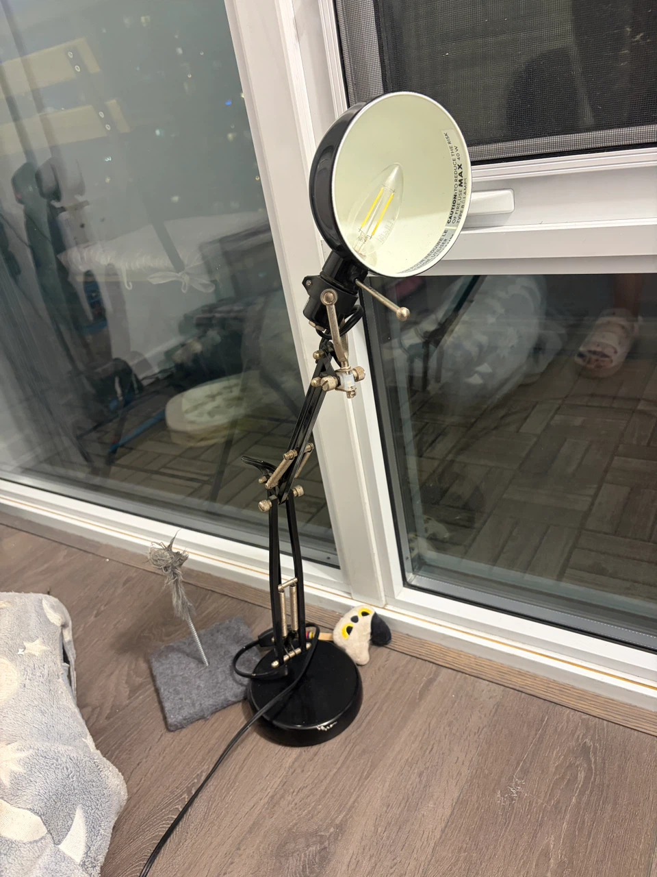 Black Adjustable Desk Lamp - photo 2