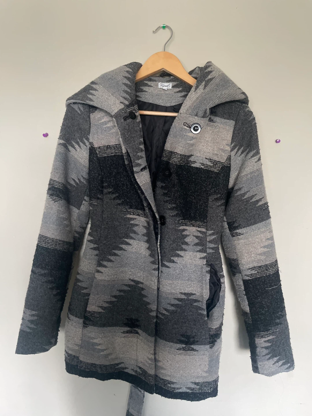 Kismet Hooded Coat - preloved size small