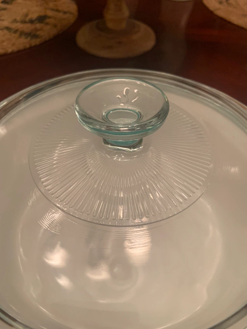 Pyrex Glass Casserole Dish with Lid - photo 2