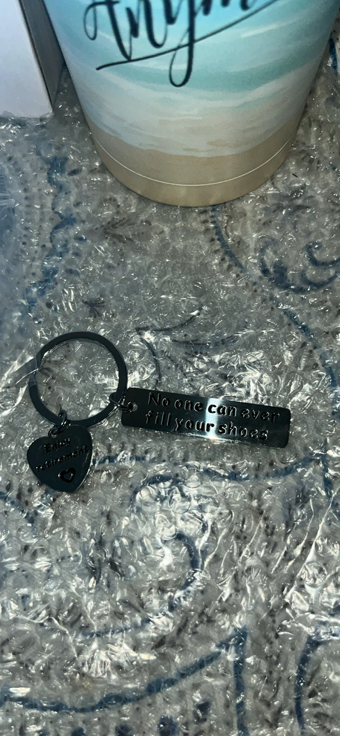 Retirement Tumbler with Keychain - photo 4