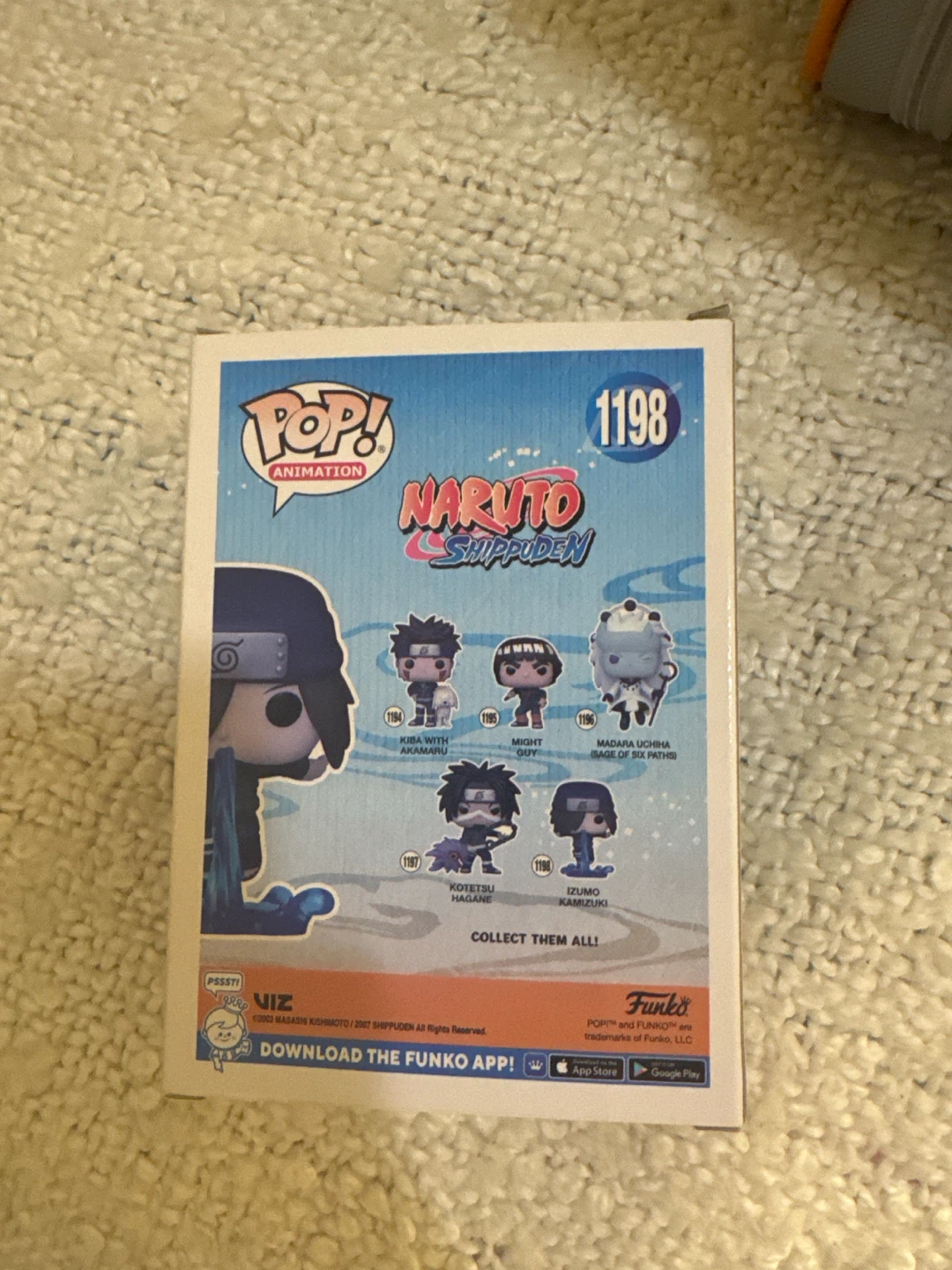 Funko Pop! Naruto Shippuden Izumo Kamizuki #1198 Vinyl Figure - photo 3