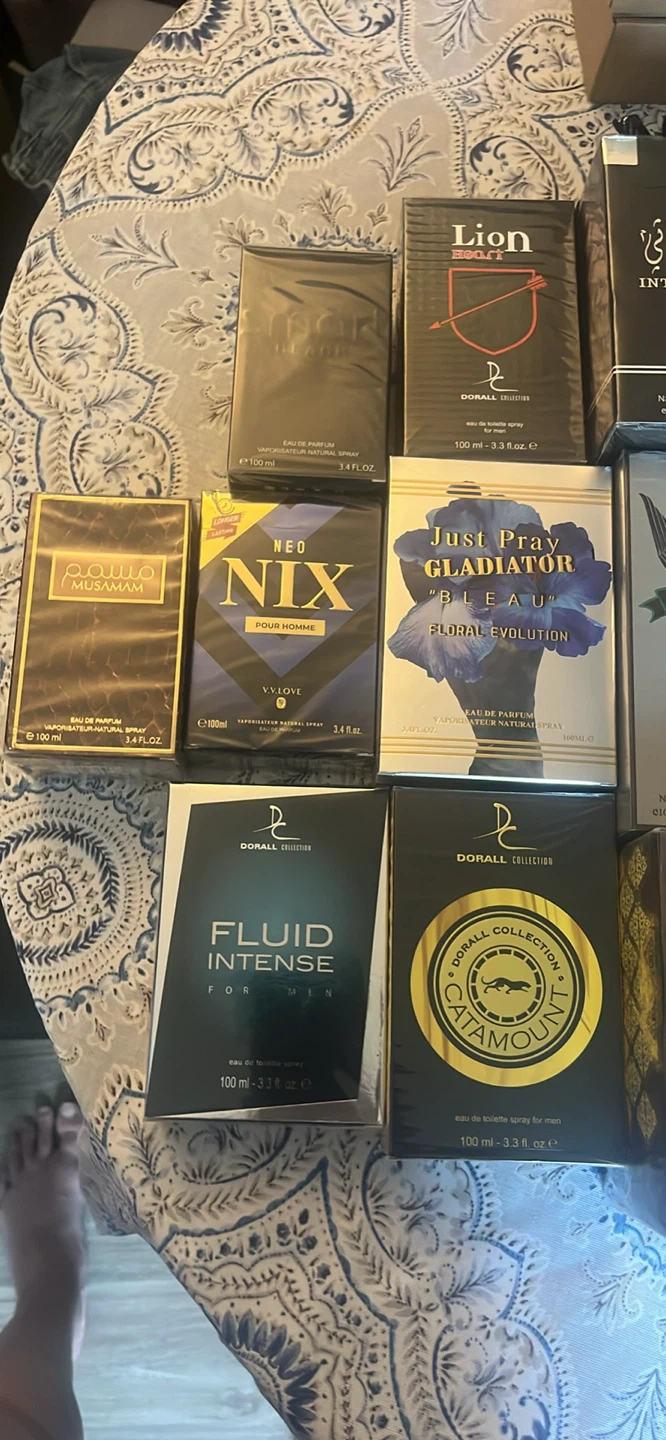 Assorted Men's Fragrances - 100ml Bottles bundle