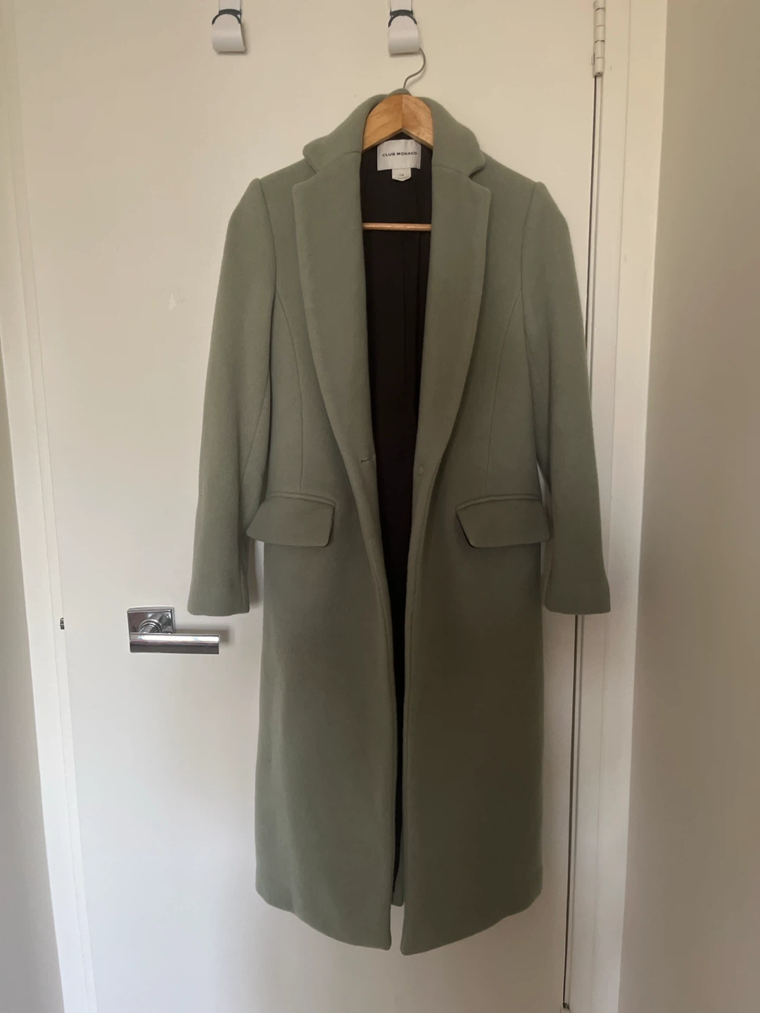 Club Monaco Light Green Coat - Size S/P - photo 2