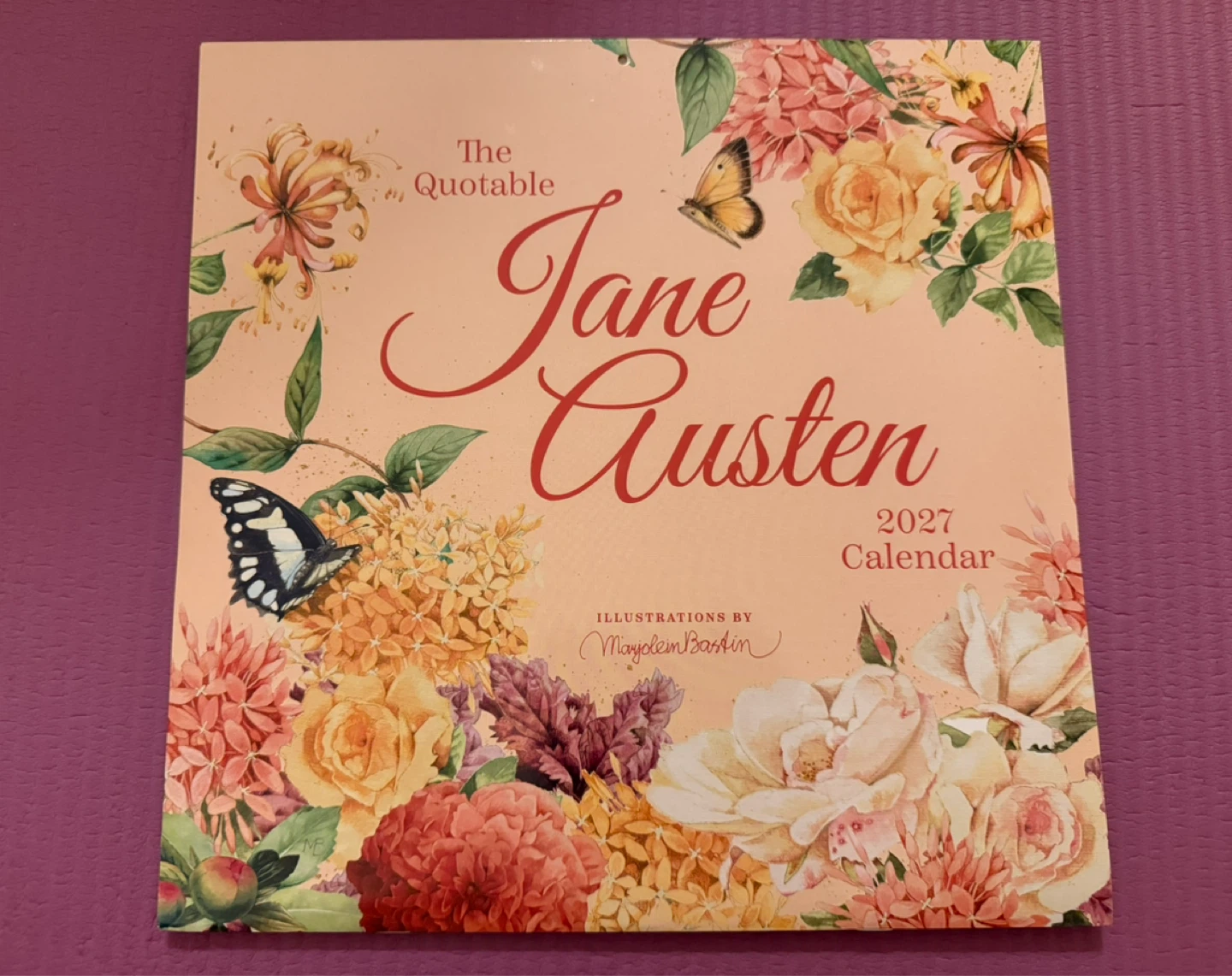 NEW✨2027 Calendar The Quotable Jane Austen
