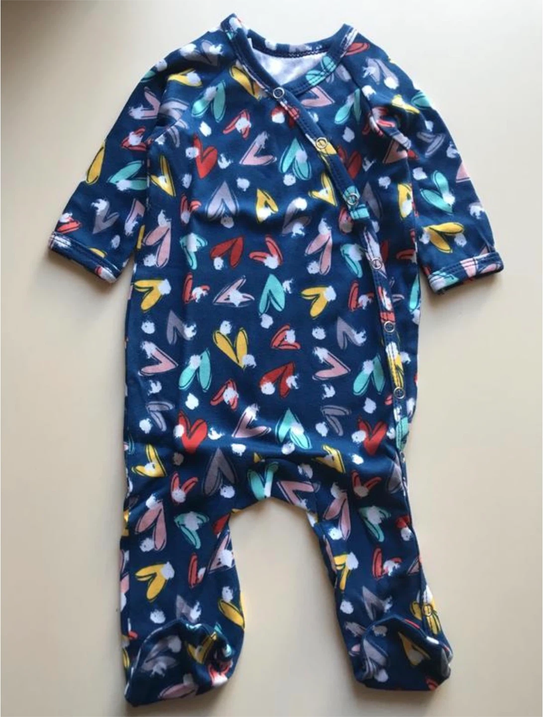 Baby Cotton Set – Footed Sleeper & Double-Layer Blanket/Swaddle - photo 4