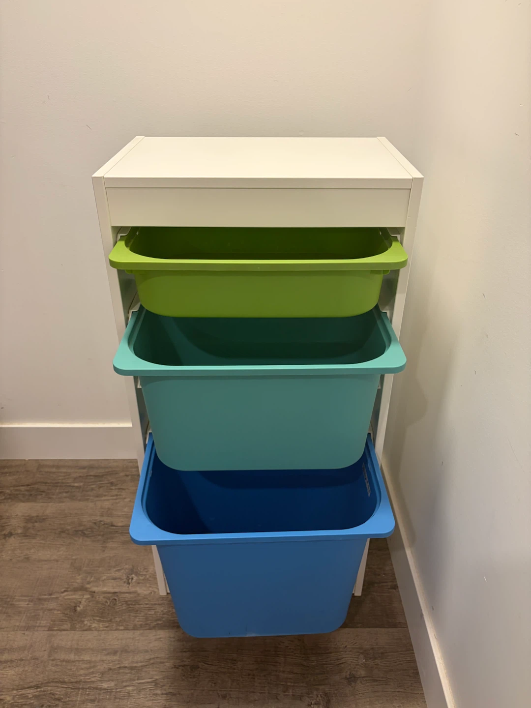 IKEA storage cabinet with bins - photo 2