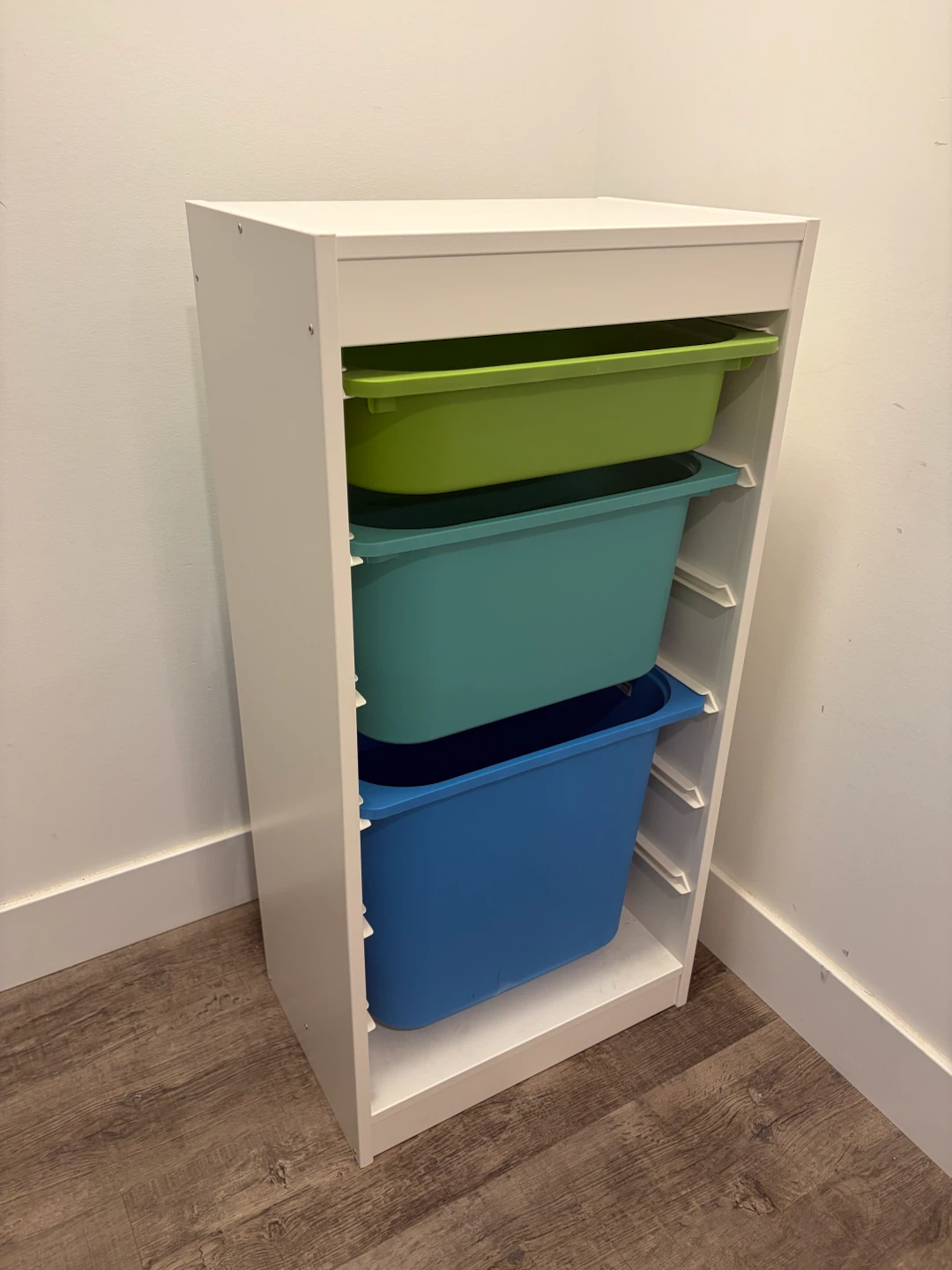 IKEA storage cabinet with bins - photo 3