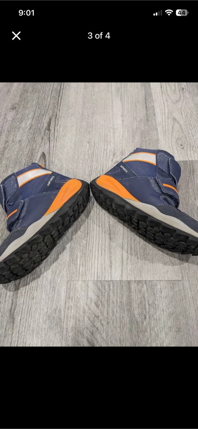 Geox Kids Navy Orange Boots - photo 3