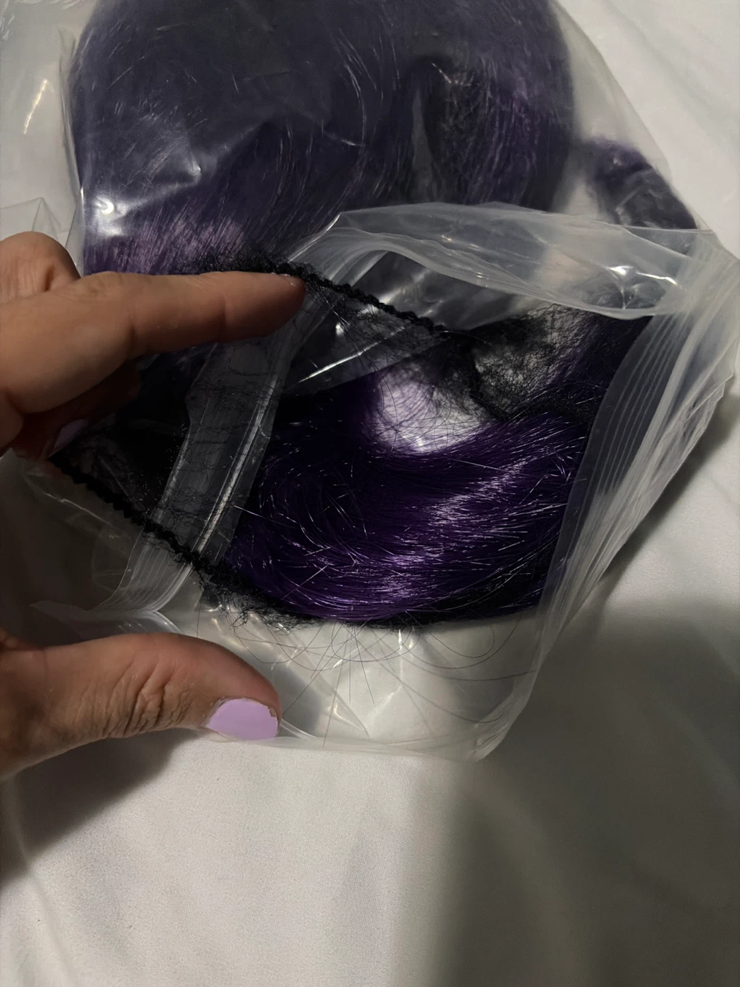 Purple Wig - photo 2