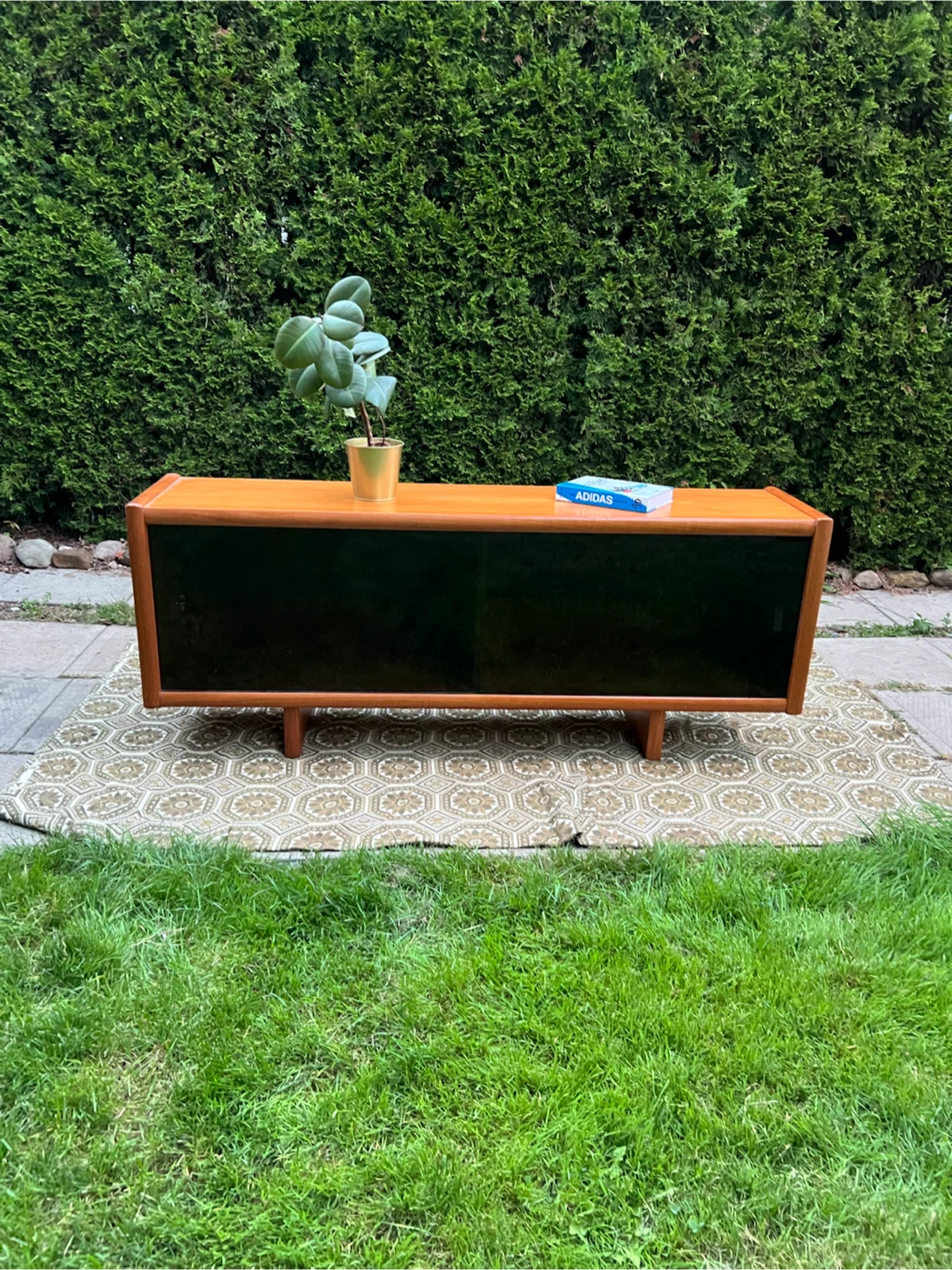 MCM Teak Display Cabinet - photo 2