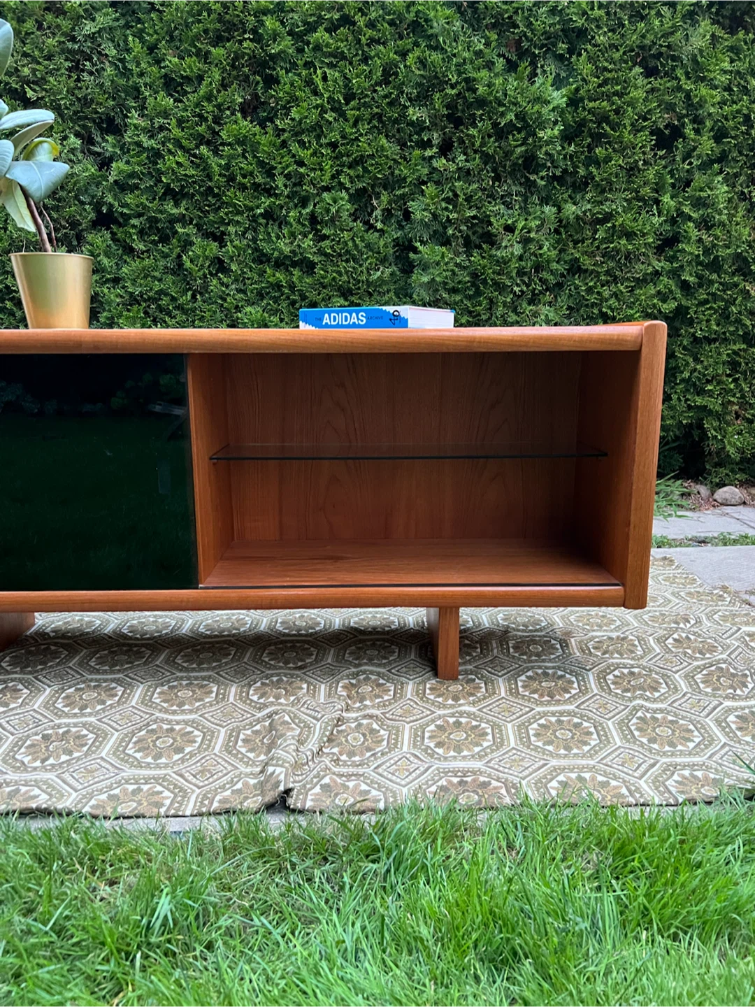 MCM Teak Display Cabinet - photo 5