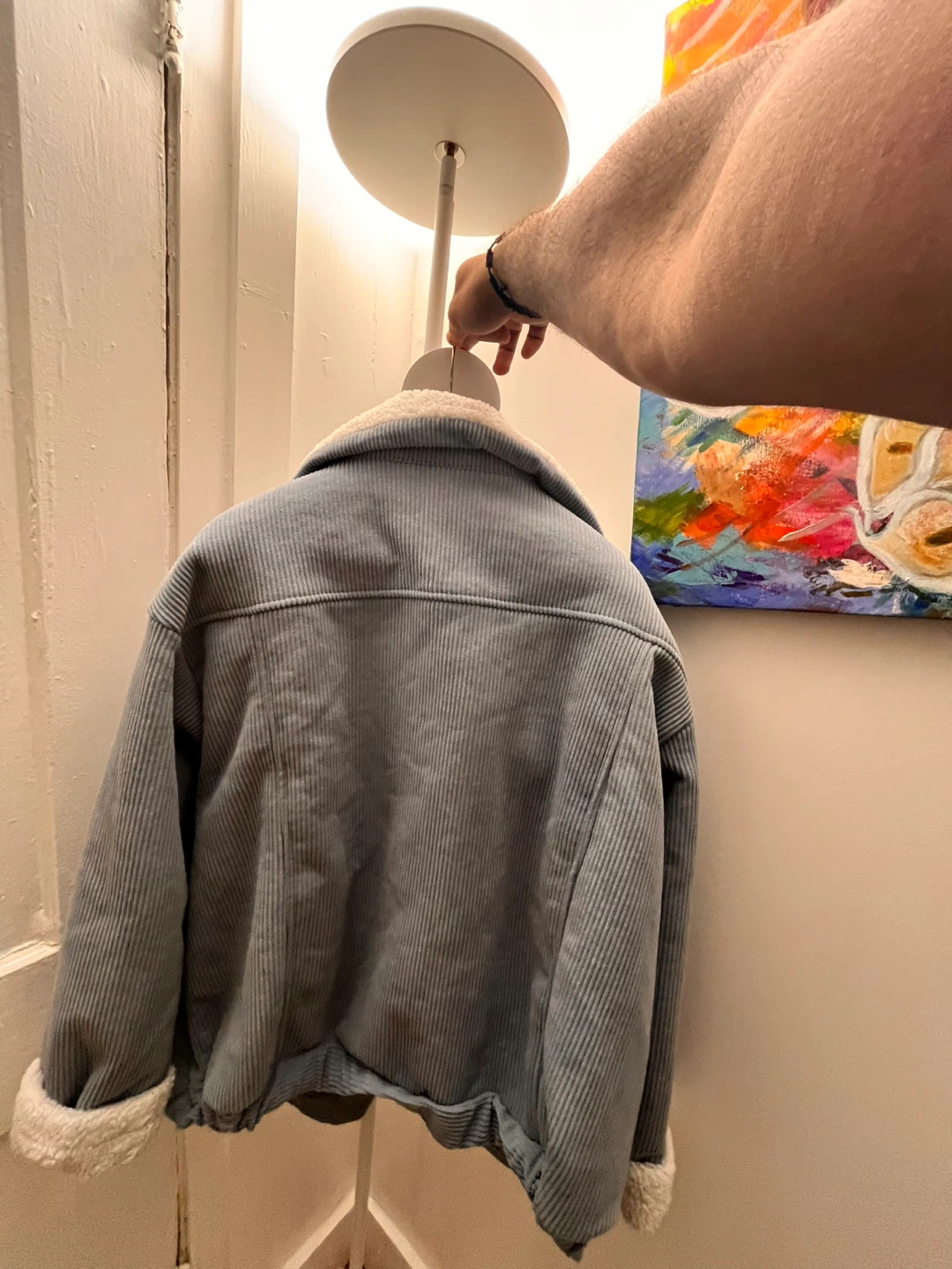 Corduroy Sherpa Lined Jacket - photo 2