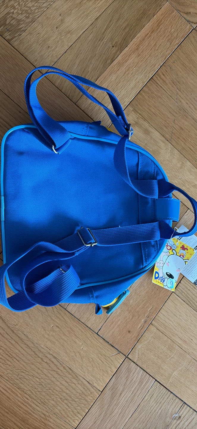 Blue Mini Backpack with dog cartoon - photo 2