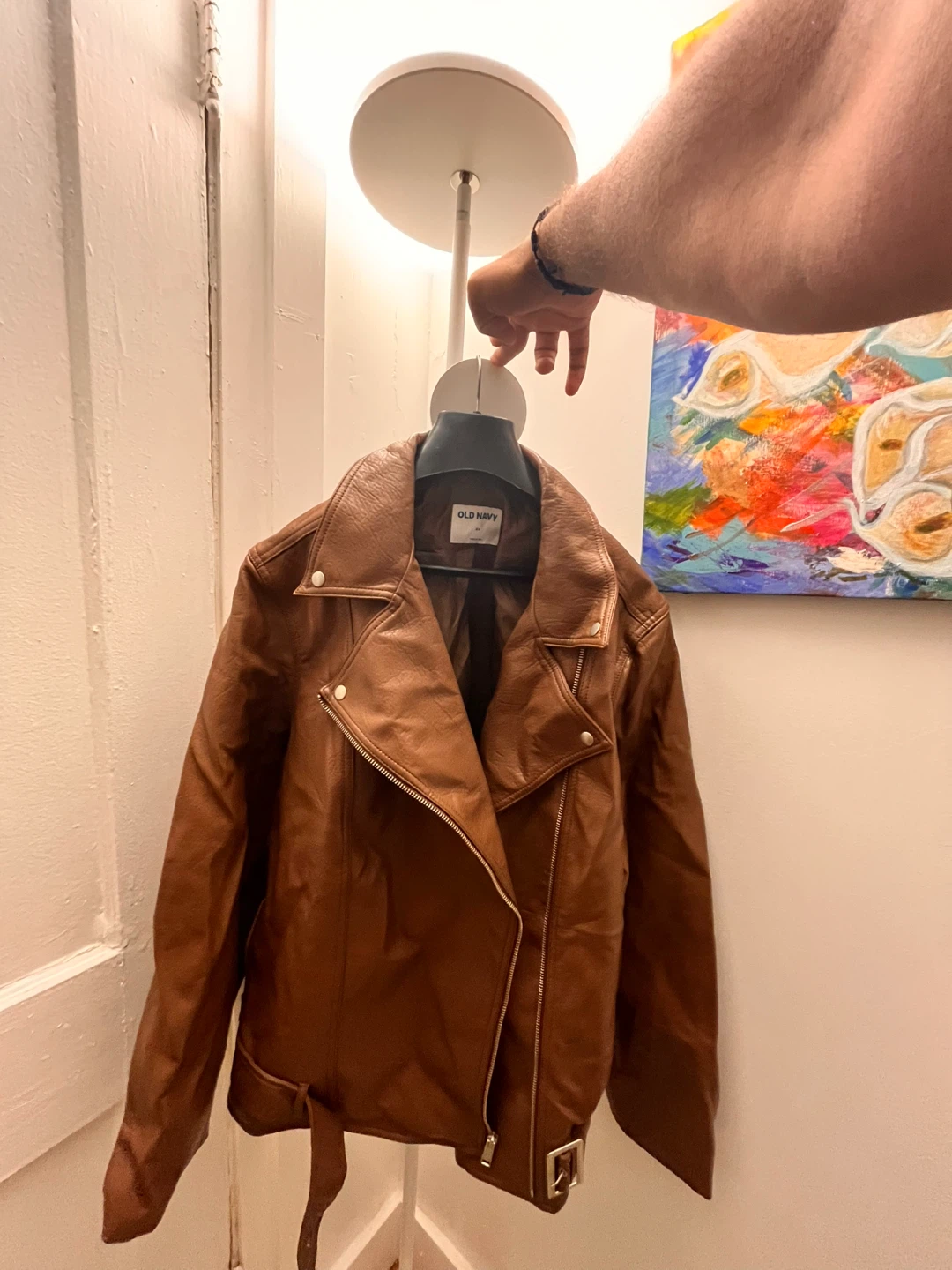 Old Navy Faux Leather Moto Jacket