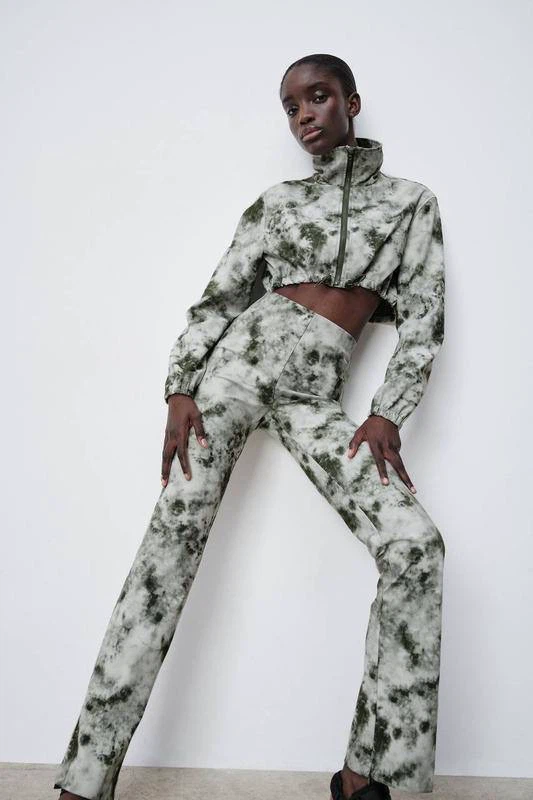 ZARA Tie-Dye Printed Leggings – XS - photo 4