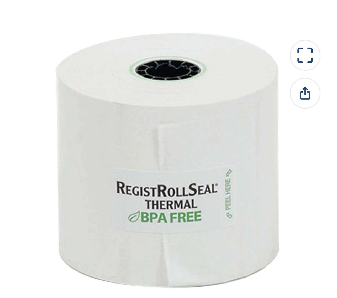 Ncco White 1 Ply Register Roll Tape - 2.25 Inch