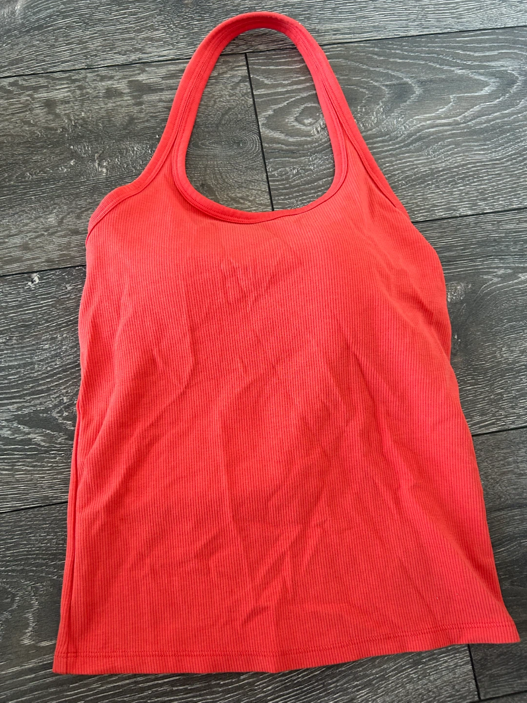 AIRism Ribbed Halter Tank Top