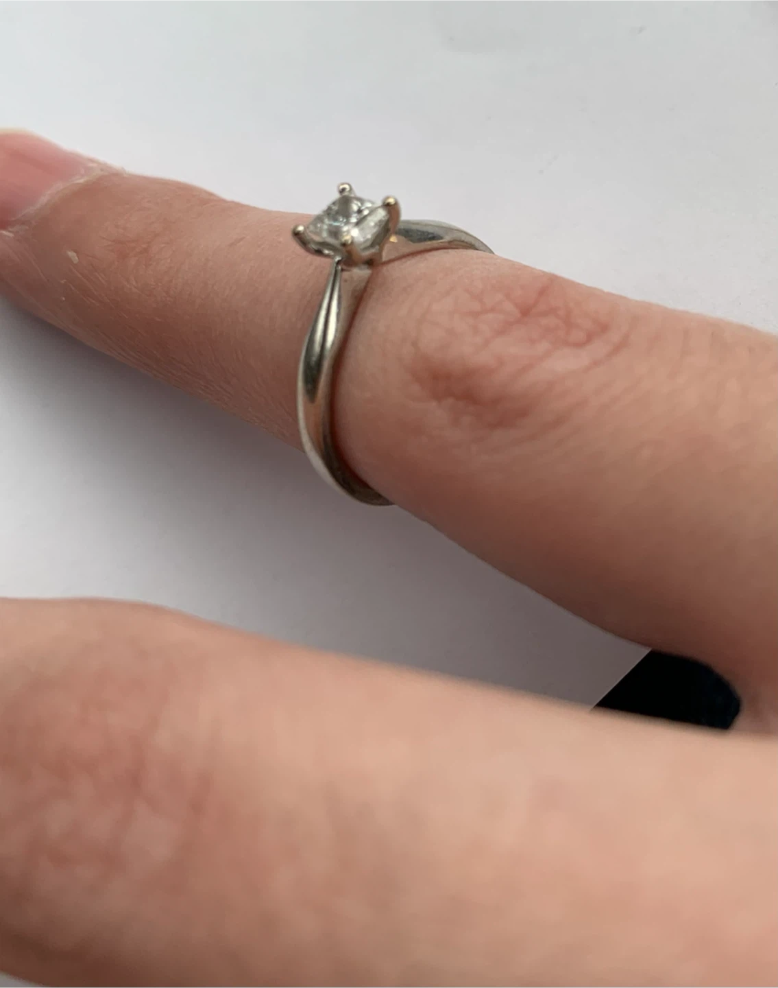 Michael Hill Princess Cut Diamond Ring