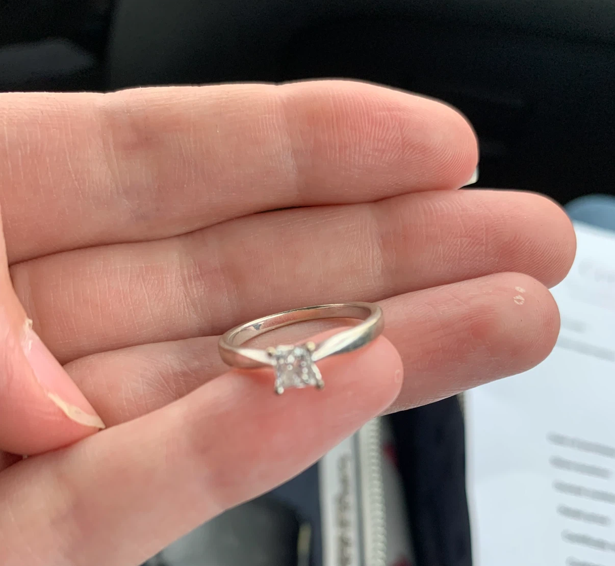 Michael Hill Princess Cut Diamond Ring - photo 3