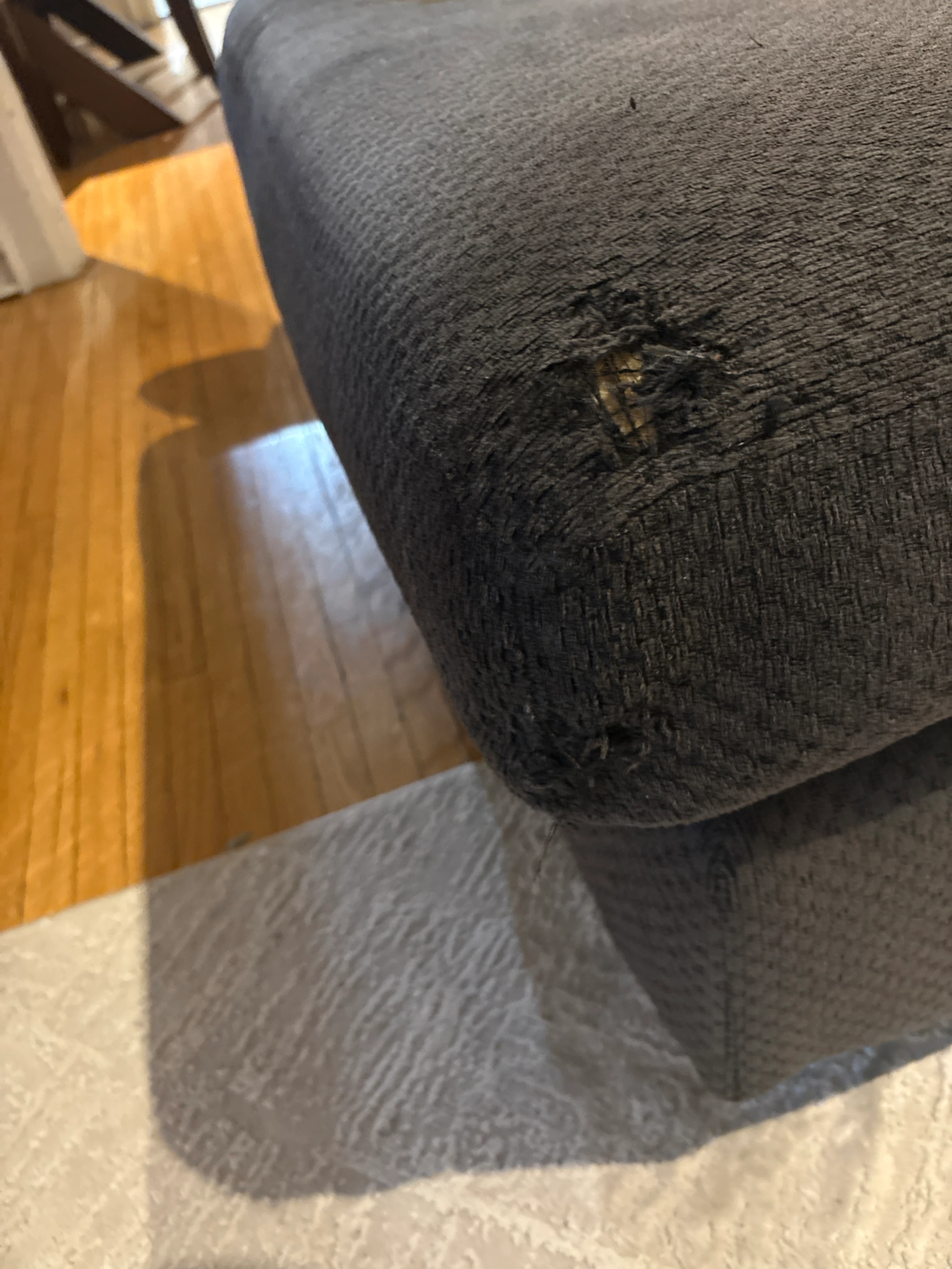 Dark Grey Sectional Sofa - photo 5