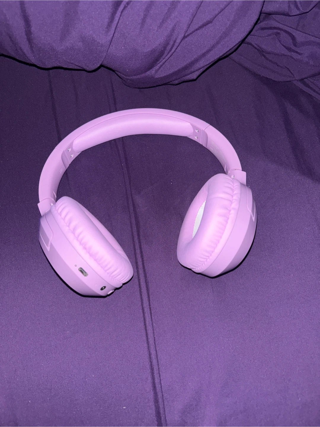 Light Purple Over-Ear Headphones