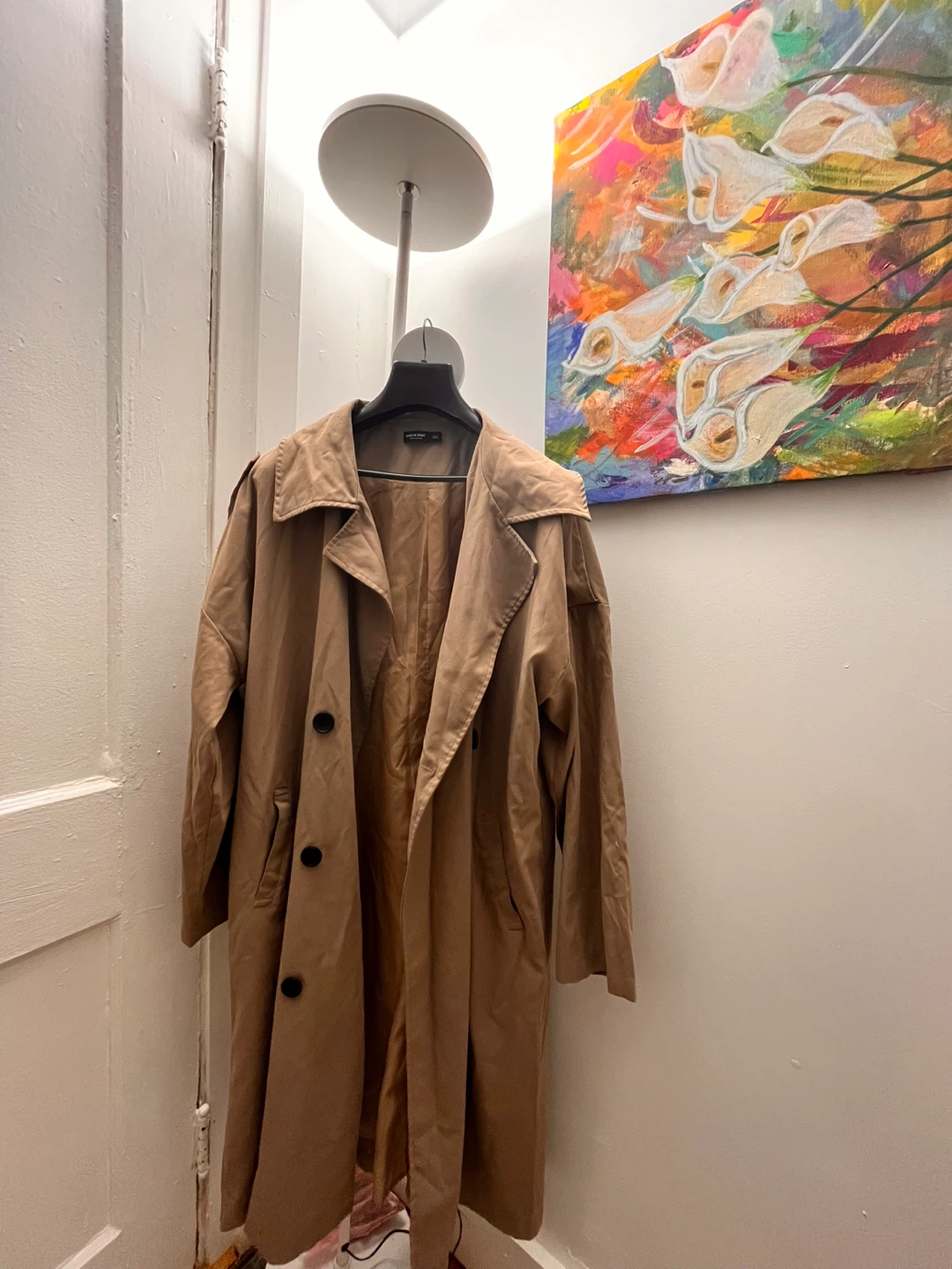 Women's Tan Trench Coat