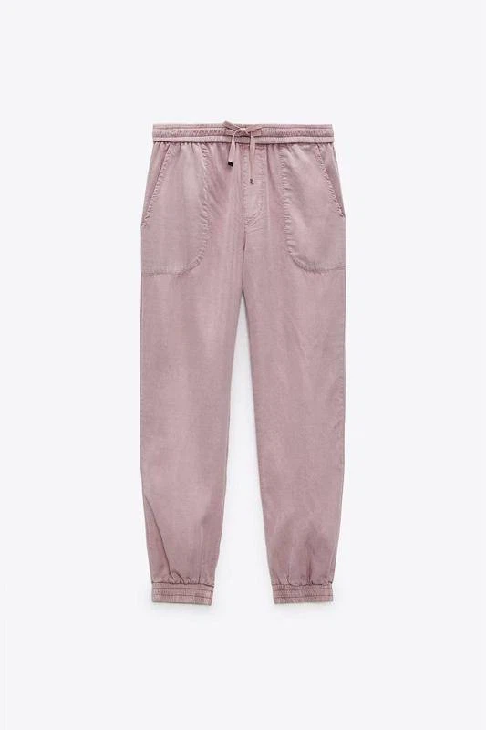 ZARA Pink Jogger Pants – Size XS - photo 2