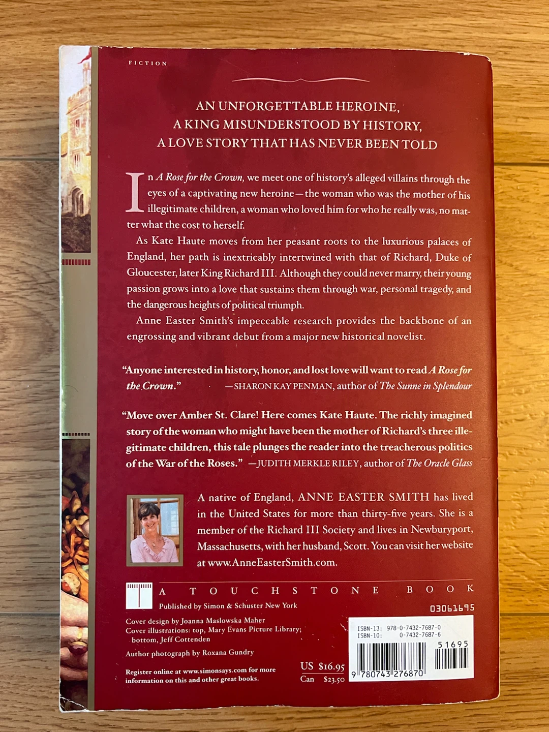 A Rose for the Crown by Anne Easter Smith Novel - photo 2