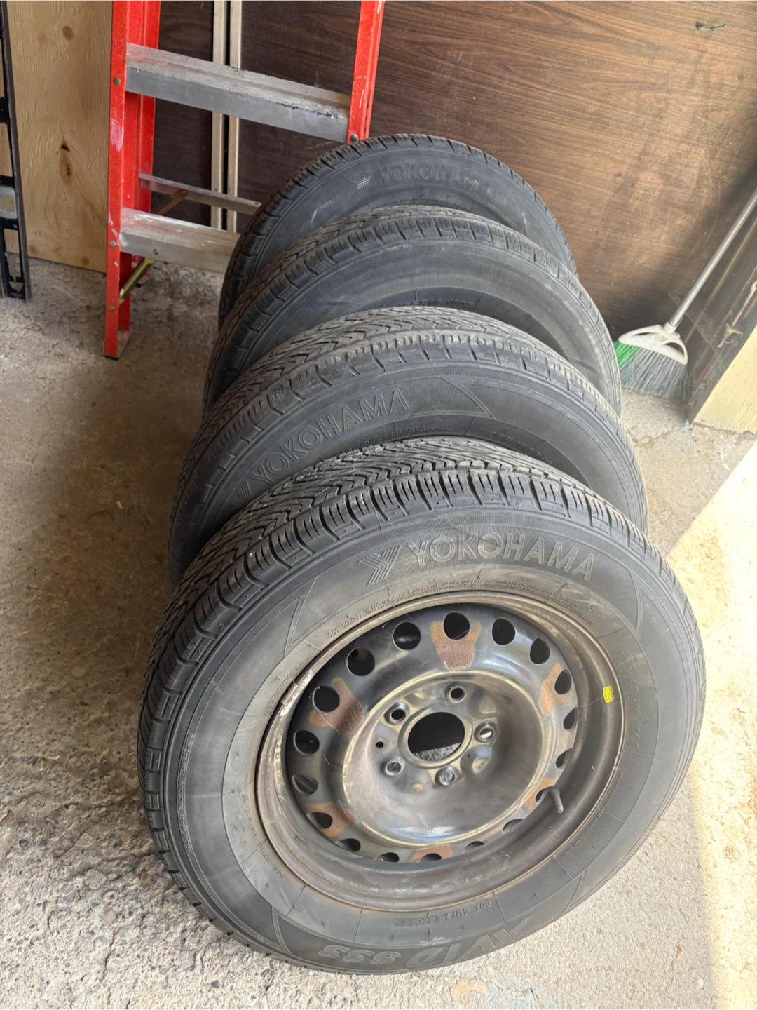 Set of 4 Yokohama Tires - photo 3