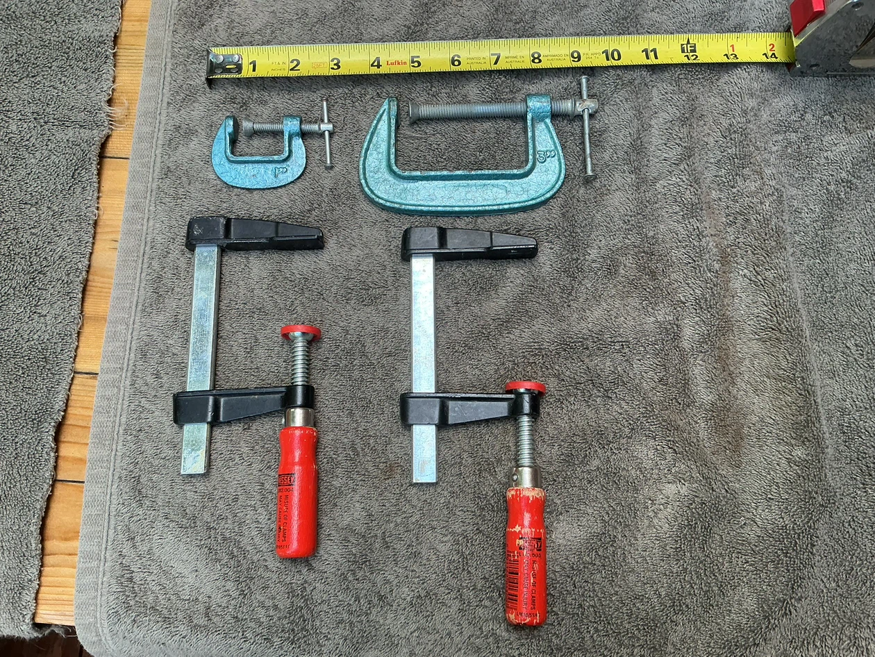 4 Assorted Clamps Tools !