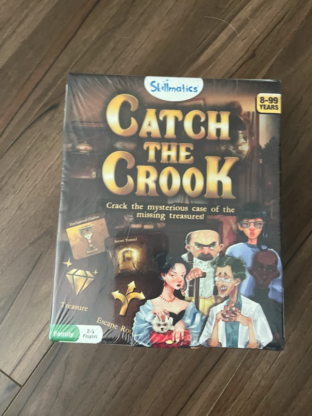 CATCH THE CROOK boardgame