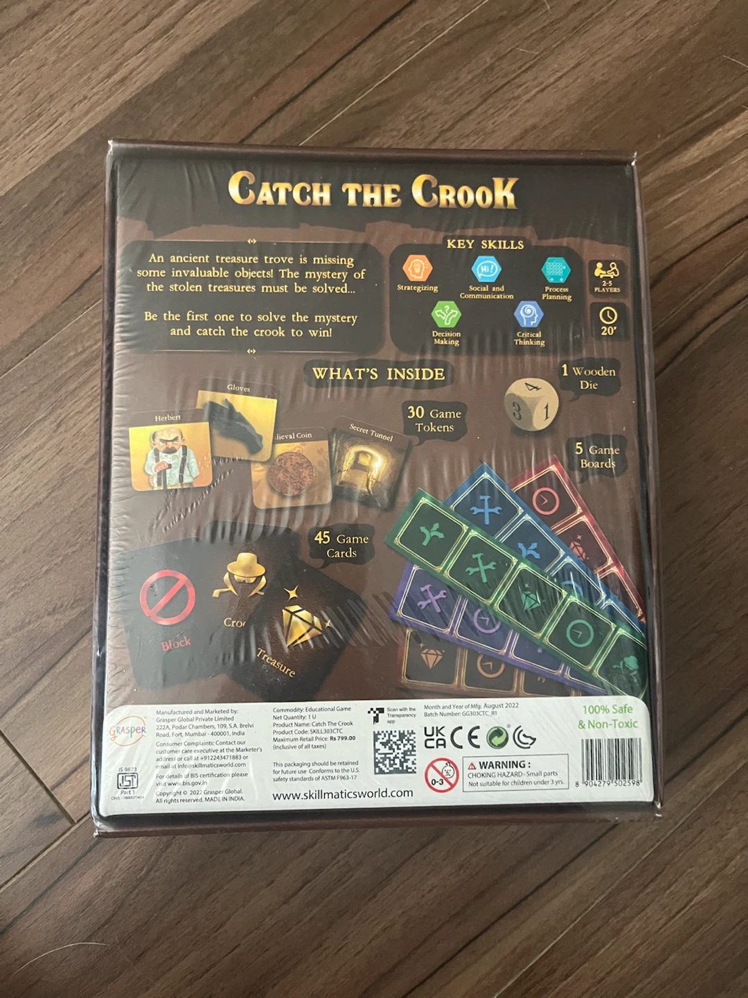 CATCH THE CROOK boardgame - photo 2