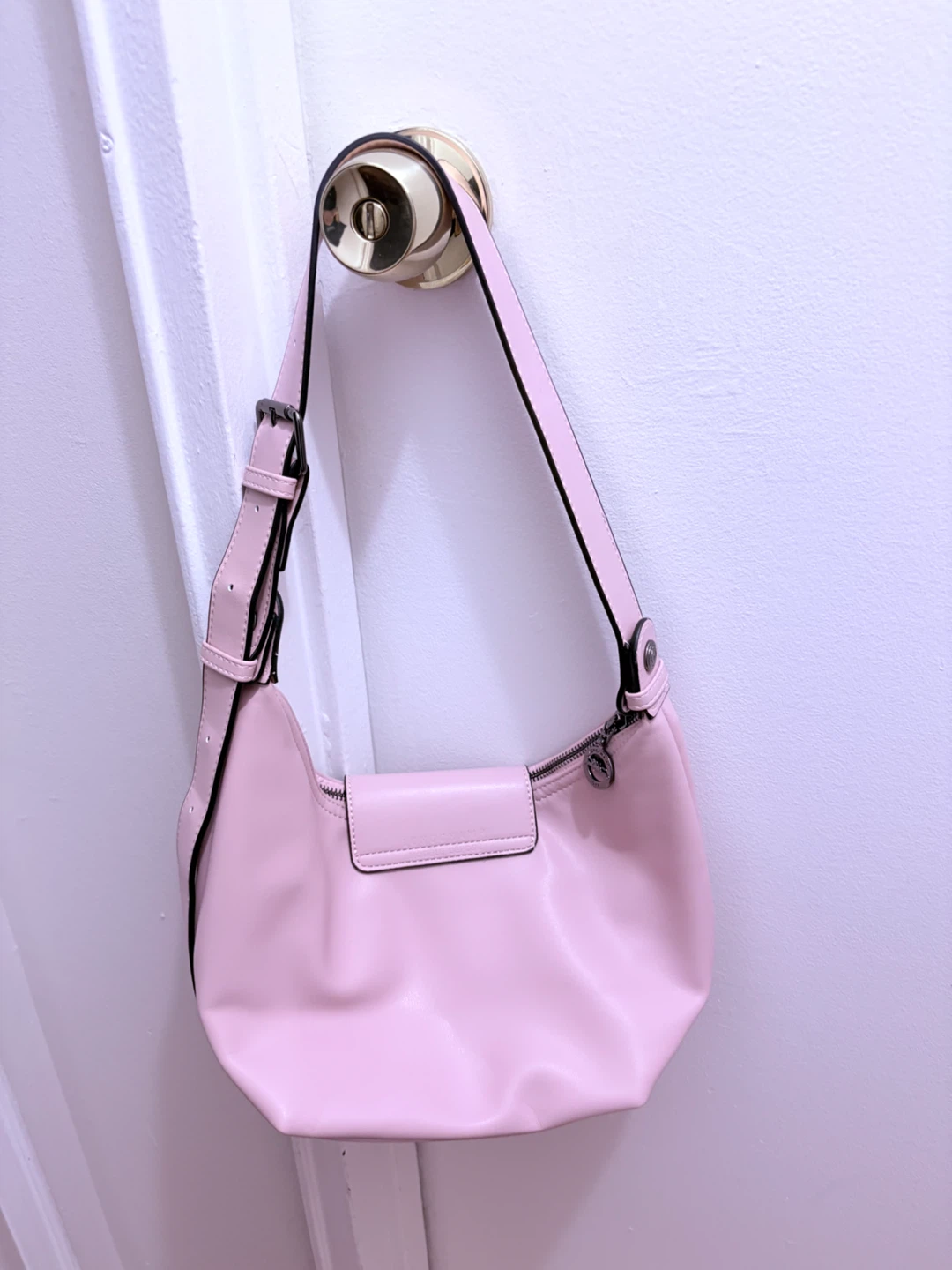 Pink Longchamp Shoulder Bag - photo 2