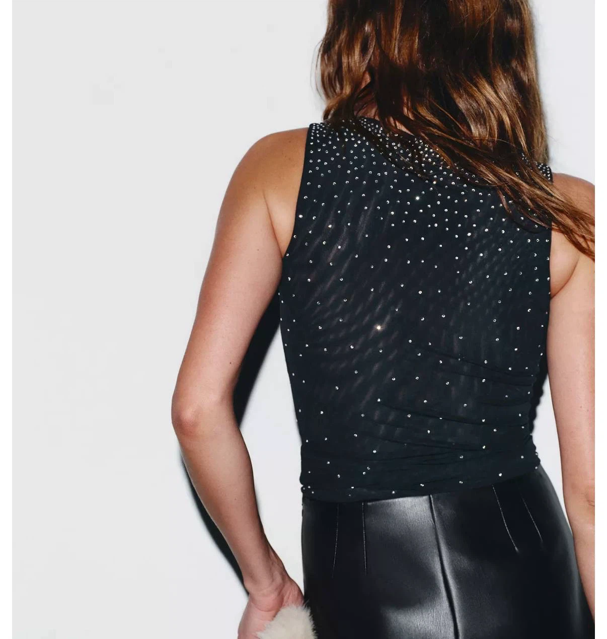 ZARA Sparkly Top – Size S (New) - photo 4