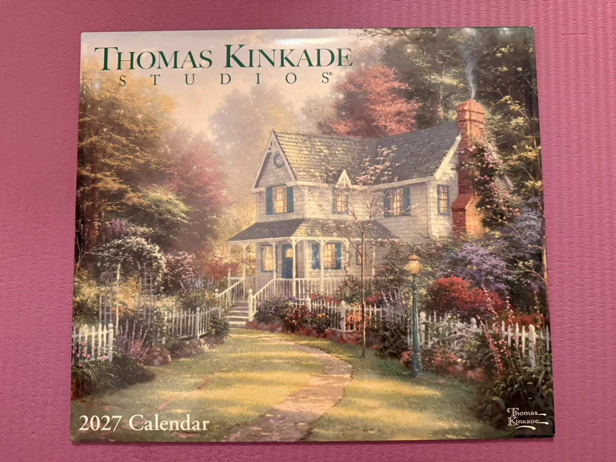NEW✨ 2027 Calendar Thomas Kinkade Studios