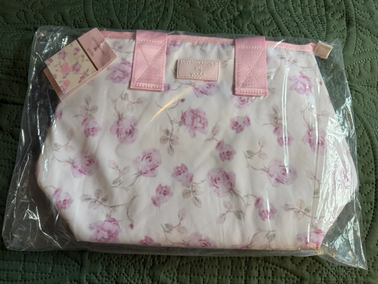 YODD Insulated Lunch Bag Rose Print - photo 2