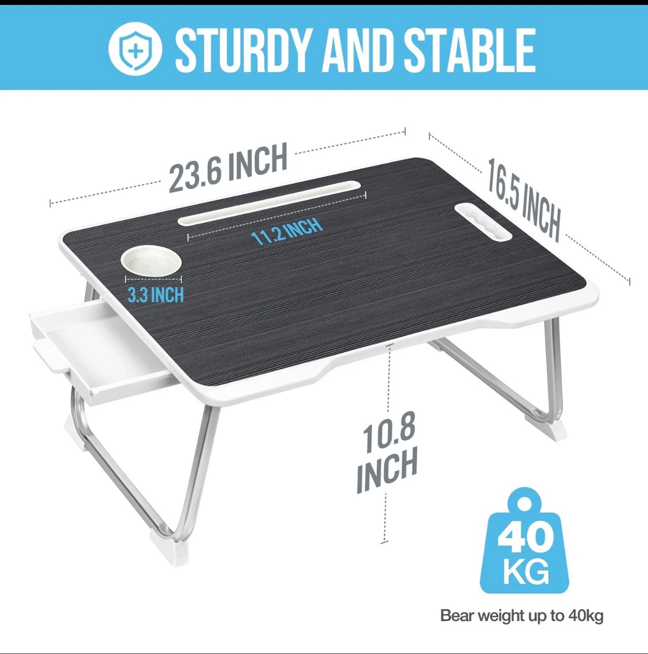 BRAND NEW!!!  Livhil Large Lap Desk for Bed | - photo 5