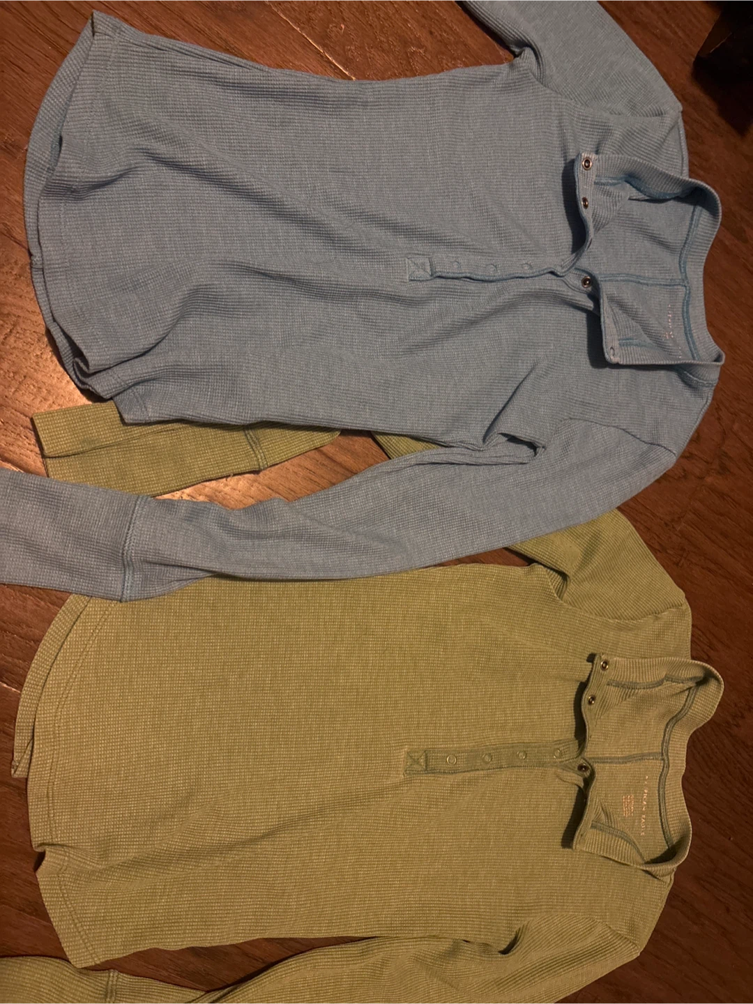 American Eagle Henley Long Sleeve Shirts (2-Pack)