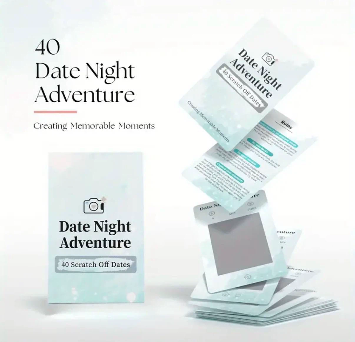 Date Night Adventure Scratch Off Cards - photo 3