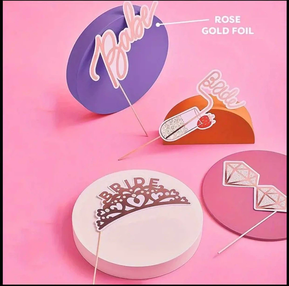 24 Piece Bachelorette Party Photo Booth Props - photo 3