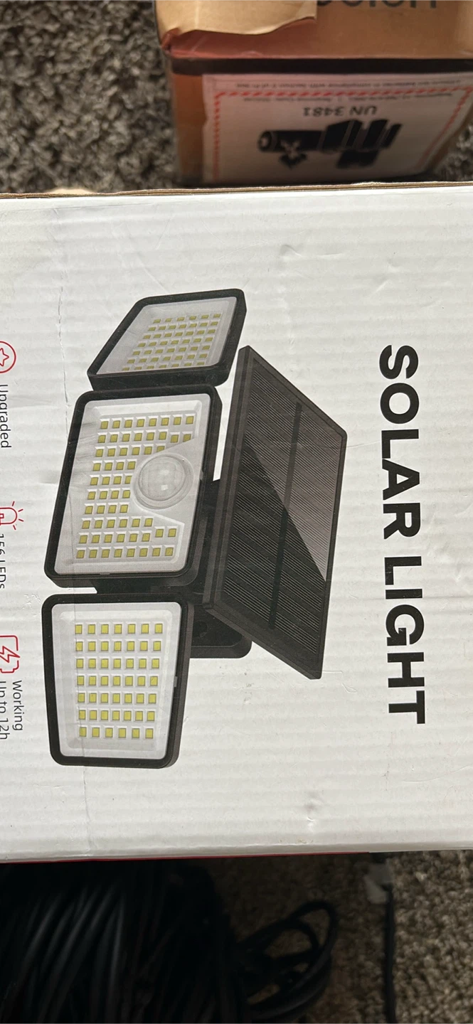 Solar Light with 156 LEDs