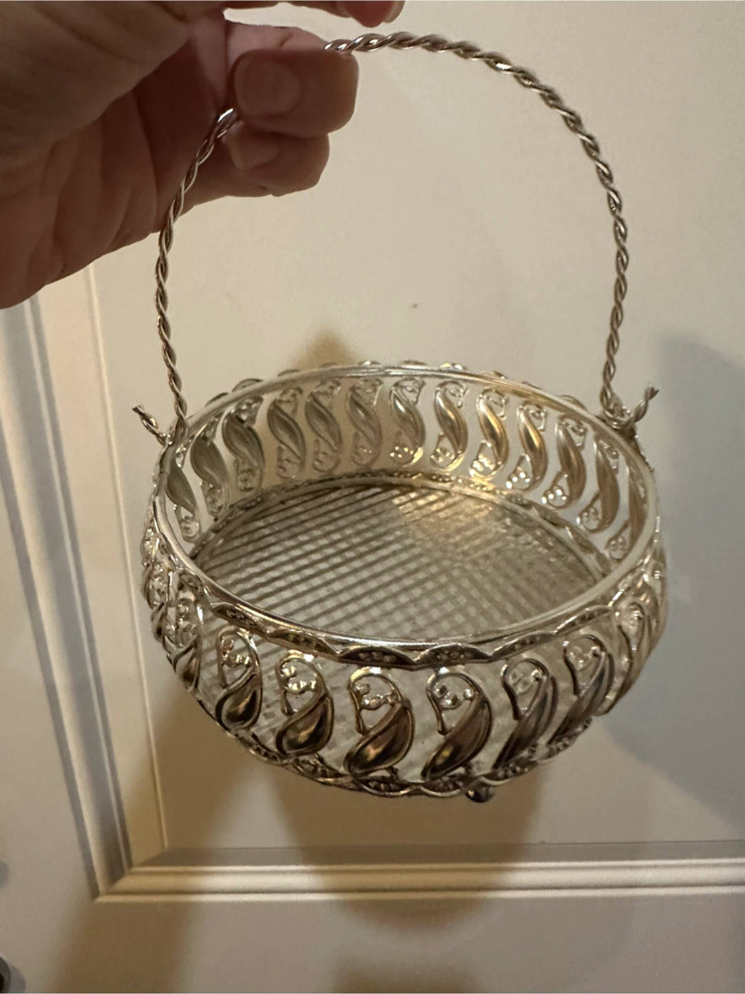 Decorative Basket with Handle - photo 2