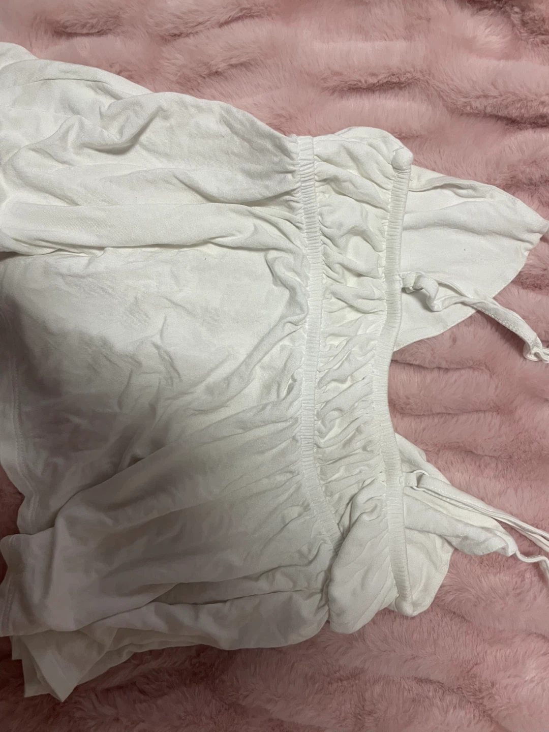 White baby doll top Ardene - photo 2